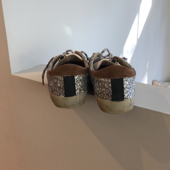 Shu Shop glitter and leather sneakers ❤️ - Picture 3 of 7